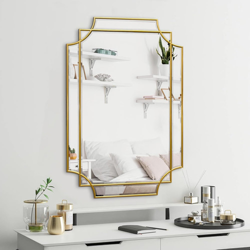 Gold beveled x24 - beveled, 36"x24"